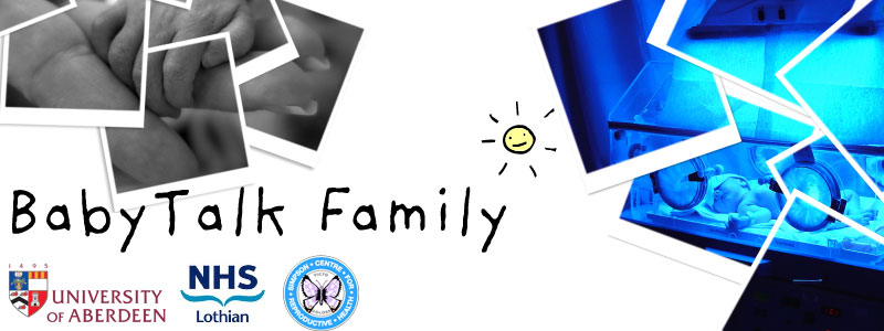 BabyTalk Family Research Study Header